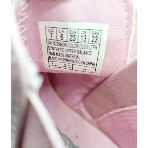 Skechers Girls Pink Ankle Boots With Star & Stitch Detail Size 7 - Picture 5 of 9